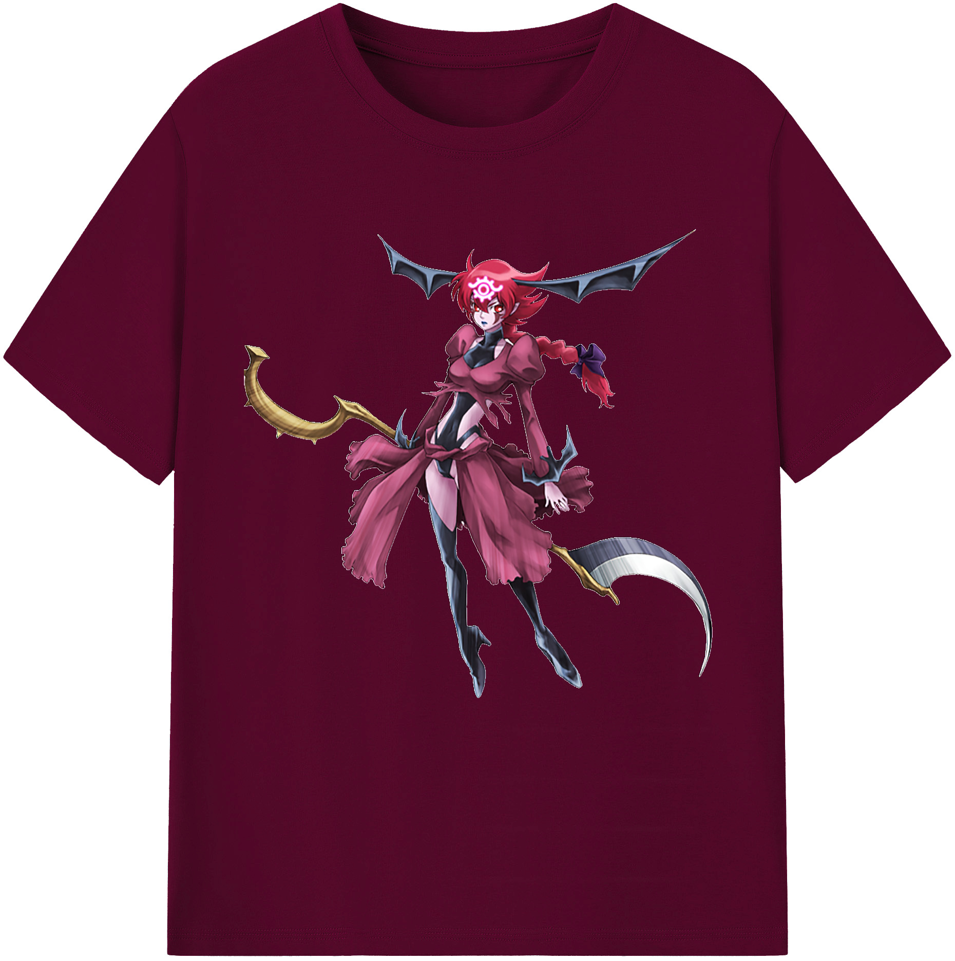 （画像用） 遊☆戯☆王 Yu-Gi-Oh! レディースカジュアルプリントTシャツ（綿100％）
